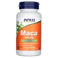 Now Foods Maca 500 mg - 100 pflanzliche Kapseln