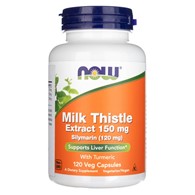 Now Foods Milk Thistle Extract 150 mg Silymarin (120 mg) - 120 Veg Capsules