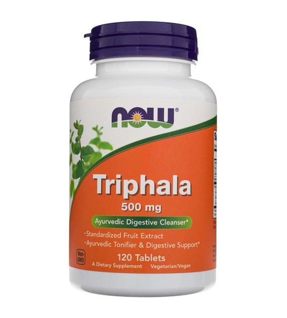 Now Foods Triphala 500 mg - 120 tabletek