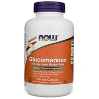 Now Foods Glucomannan 575 mg - 180 pflanzliche Kapseln