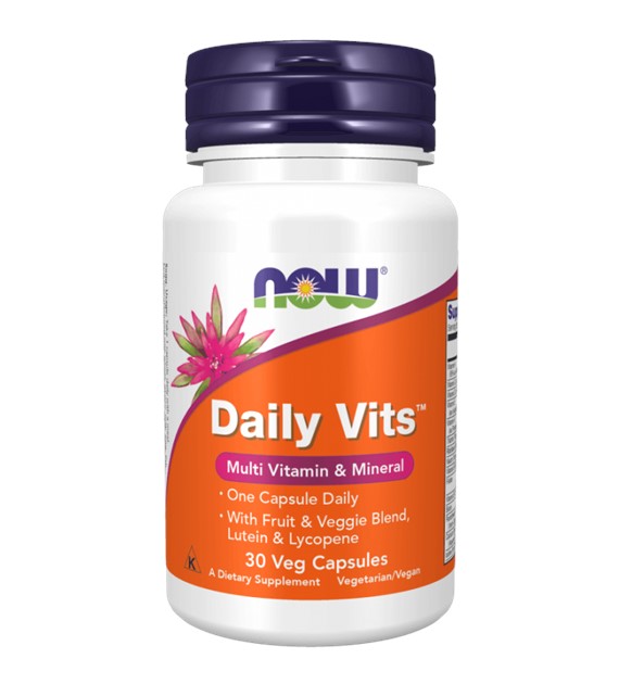 Now Foods Daily Vits, Multi Vitamin & Mineral - 30 kapslí
