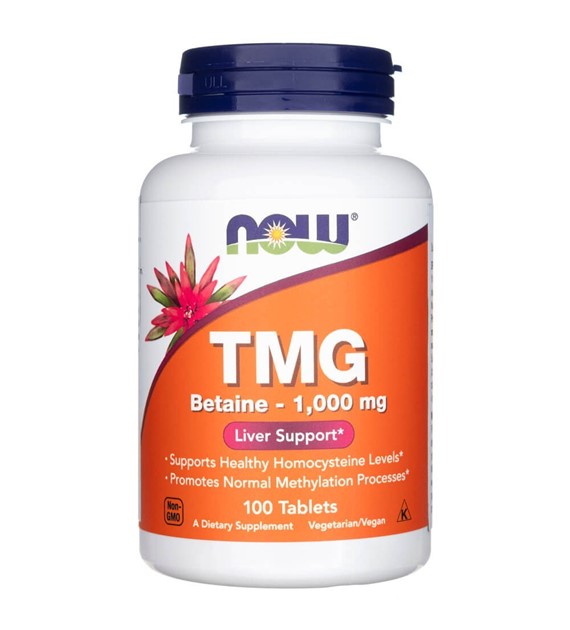 Now Foods TMG Betaine 1000 mg - 100 tablet