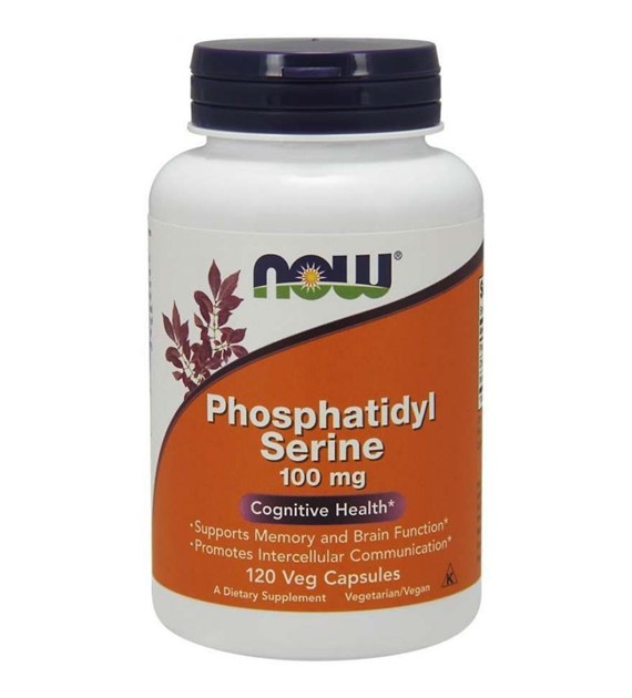 Now Foods Phosphatidyl-Serin 100 mg - 120 pflanzliche Kapseln