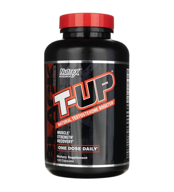 Nutrex Research T-UP, Natural Testosterone Booster - 120 kapslí