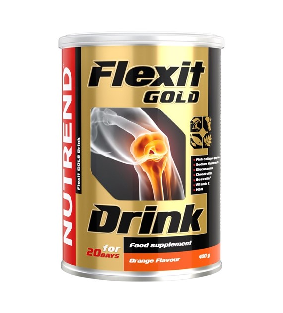 Nutrend Flexit Gold Drink pomarańczowy - 400 g
