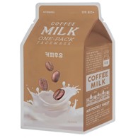 Kávové mléko A'Pieu v jednom balení pleťové masky - 21 g