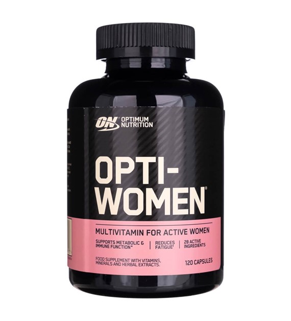 Optimum Nutrition Opti-Women (multiwitamina dla aktywnych kobiet) - 120 kapsułek
