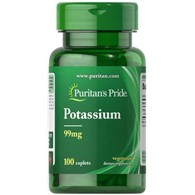 Puritan's Pride Kaliumgluconat 99 mg - 100 Tabletten