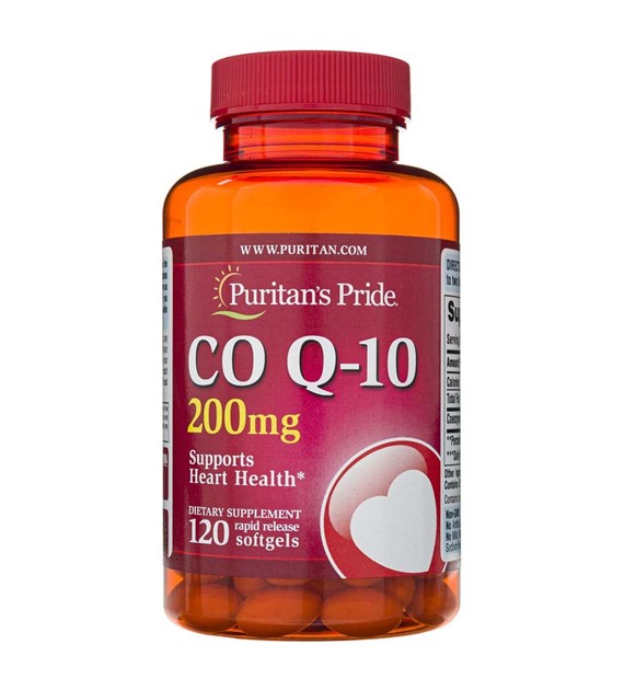 Puritan's Pride CoQ10 Q-Sorb 200 mg - 120 měkkých gelů