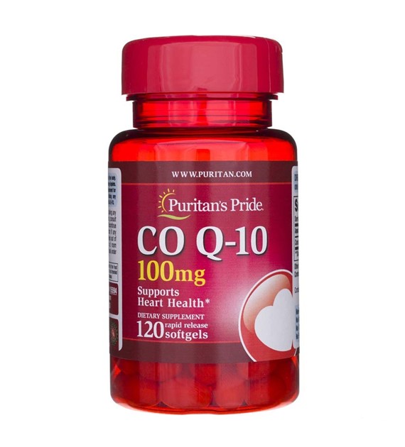 Puritan's Pride CoQ10 Q-Sorb 100 mg - 120 Weichkapseln