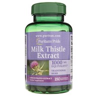 Puritan's Pride Milk Thistle Extract 1000 mg - 180 Softgels
