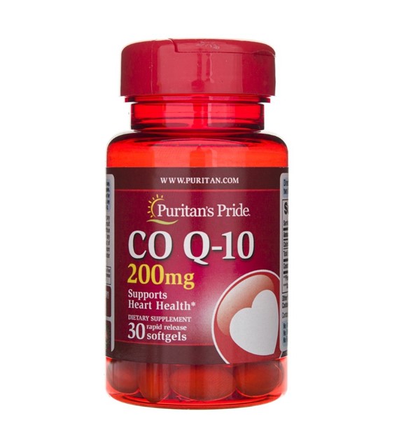 Puritan's Pride CoQ10 200 mg - 30 Capsules