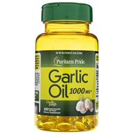 Puritan's Pride Česnekový olej 1000 mg - 100 měkkých gelů