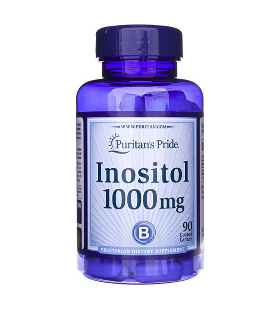 Puritan's Pride Inozytol 1000 mg - 90 tabletek