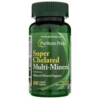 Puritan's Pride Super Chelatiertes Multi-Mineral - 100 Kapseln