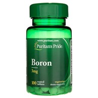 Puritan's Pride Bor 3 mg - 100 tabletek