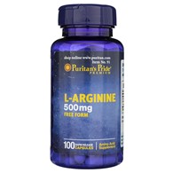 Puritan's Pride L-Arginine 500 mg - 100 Capsules