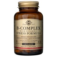 Solgar B-Komplex mit Vitamin C Stress-Formel - 100 Tabletten