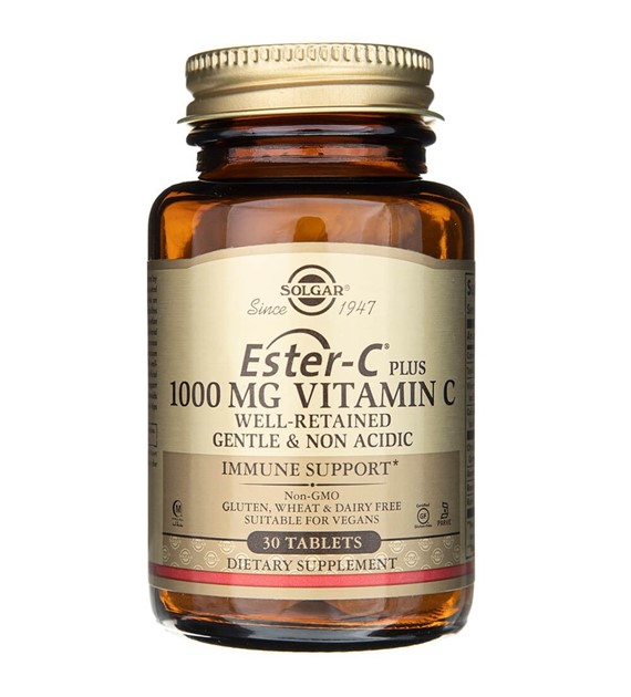 Solgar Ester-C plus Vitamin C 1000 mg - 30 Tablets