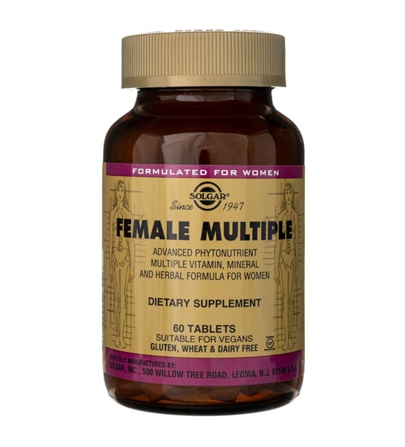Solgar Female Multiple (multiwitamina dla kobiet) - 60 tabletek