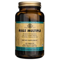 Solgar Männlich Mehrere (Male Multiple) - 120 Tabletten