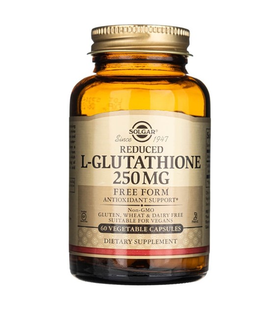 Solgar Zredukowany L-Glutation 250 mg - 60 kapsułek