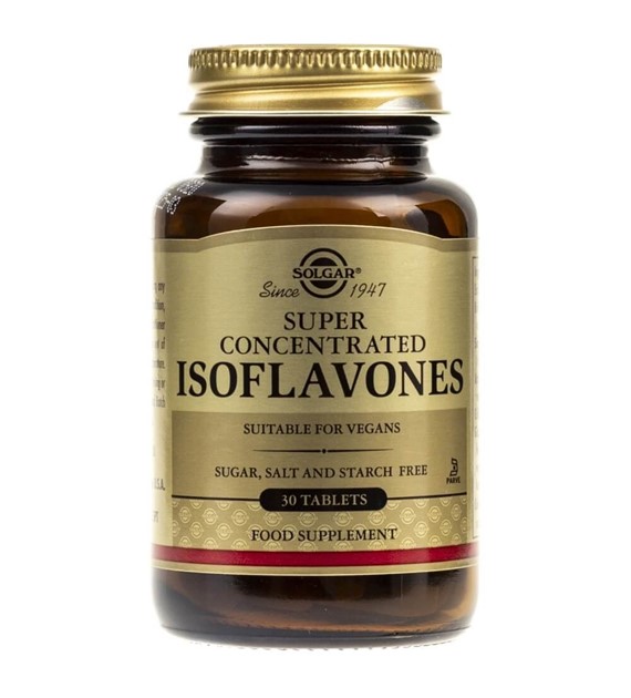 Solgar Izoflawony Sojowe - 30 tabletek