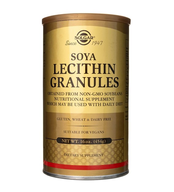 Solgar Lecytyna sojowa granulowana - 454 g