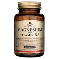 Solgar Magnez z witaminą B6 - 100 tabletek