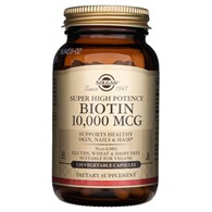 Solgar Biotin 10000 mcg - 120 veg. kapslí