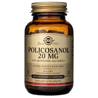 Solgar Policosanol 20 mg - 100 pflanzliche Kapseln