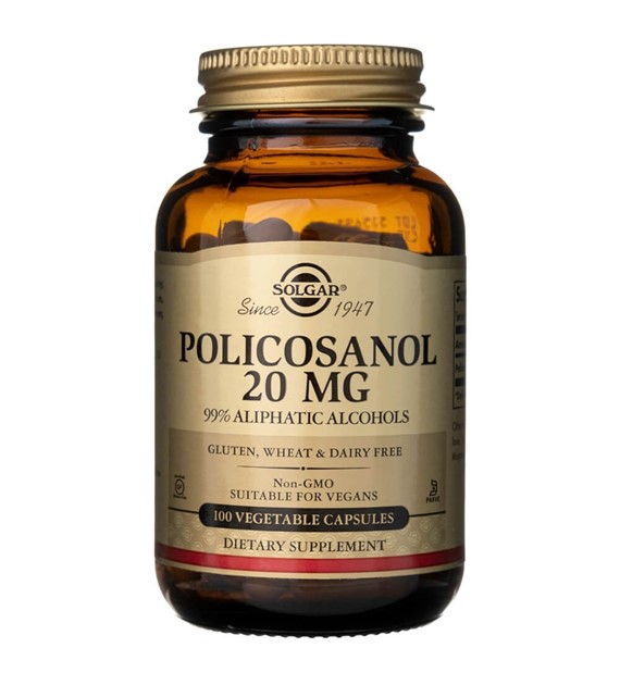 Solgar Policosanol 20 mg - 100 kapsułek