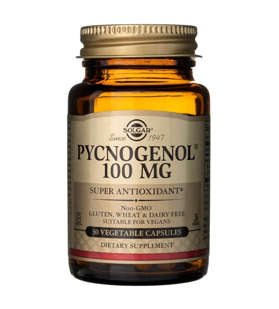 Solgar Pycnogenol 100 mg - 30 pflanzliche Kapseln