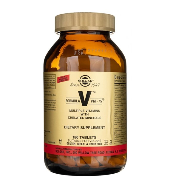 Solgar Formel VM-75 - 180 Tabletten
