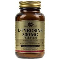 Solgar L-Tyrosine 500 mg - 100 Veg Capsules