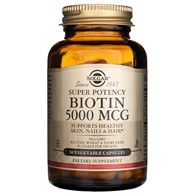 Solgar Biotin 5000 mcg - 50 pflanzliche Kapseln