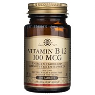Solgar Vitamin B12 100 mcg - 100 Tablets