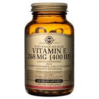 Solgar Vitamin E 268 mg ( 400 IU ) ( d-alfa-tokoferol ) - 100 měkkých gelů