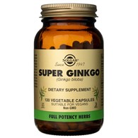 Solgar Super Ginkgo - 120 pflanzliche Kapseln