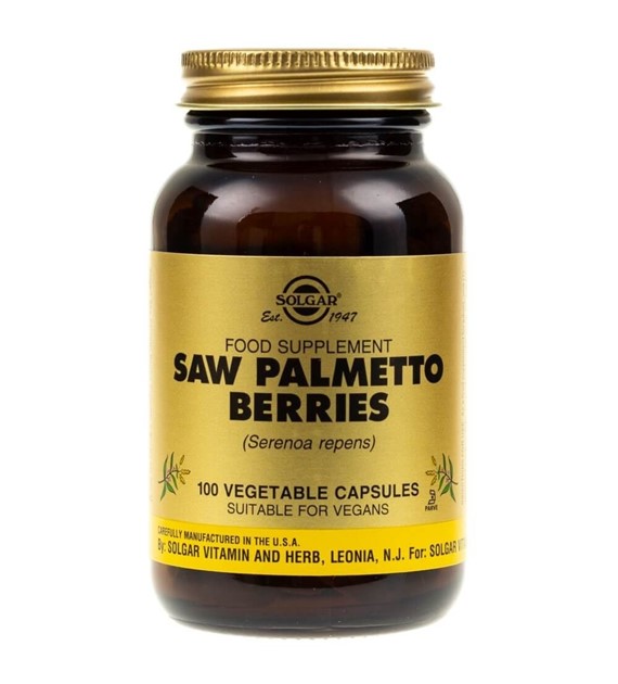 Solgar Saw Palmetto Berries - 100 Veg Capsules