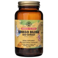 Solgar Ginkgo Biloba Blätter Extrakt - 180 pflanzliche Kapseln