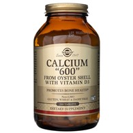 Solgar Calcium  600  (aus der Austernschale mit Vitamin D3) - 240 Tabletten