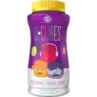Solgar U-Cubes Multi-Vitamin- und Mineralienpräparate für Kinder 500 mg - 120 Gummibärchen