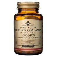 Solgar Methylkobalamin sublingválně 1000 mcg - 60 tablet