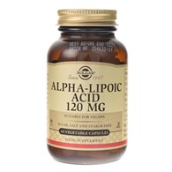 Solgar Kwas Alfa Liponowy 120 mg - 60 kapsułek