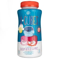 Solgar U-Cubes Calcium für Kinder mit D3 - 120 Gummiartig