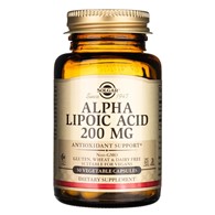 Solgar Kyselina alfa-lipoová 200 mg - 50 veg. kapslí