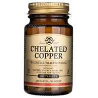 Solgar Chelated Copper 2,5 mg - 100 Tablets