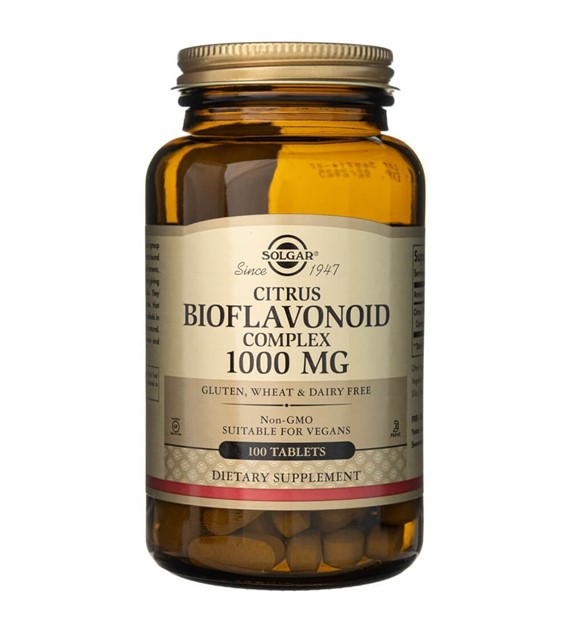 Solgar Citrus Bioflavonoid Complex 1000 mg - 100 Tablets