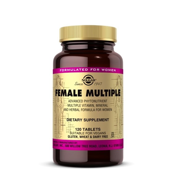 Solgar Female Multiple (multiwitamina dla kobiet) - 120 tabletek